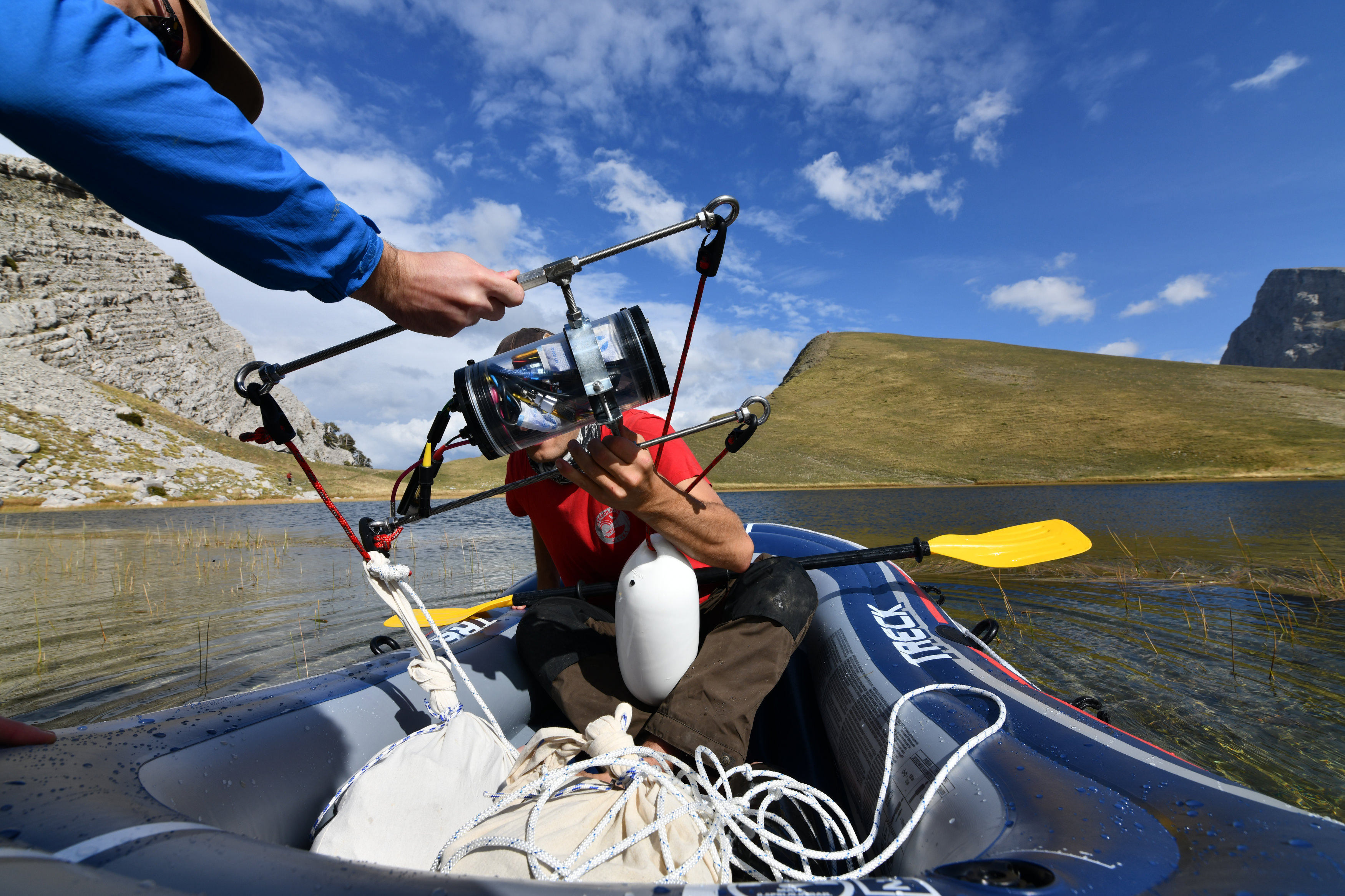 LiMnADs station being deployed